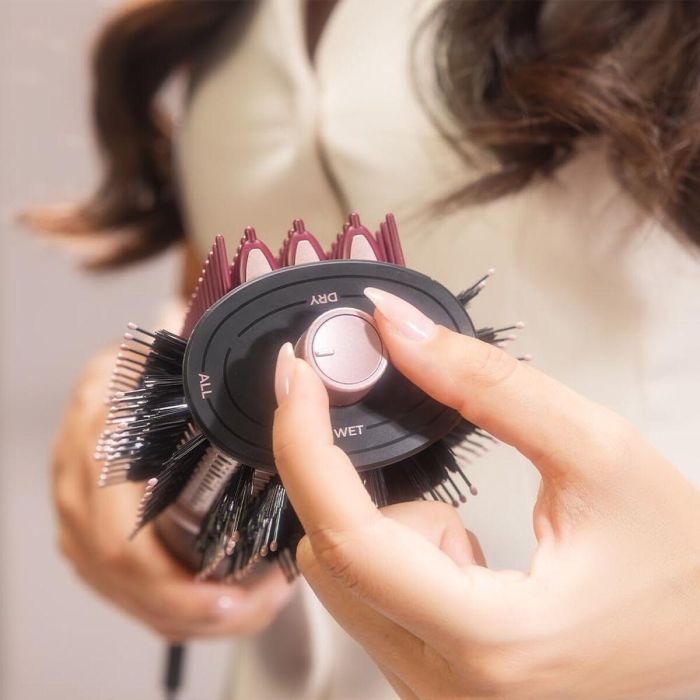 Cecotec Brosse Séchante Volumisante Ionique Air DryBold Elite 1200W 3 Températures Noir 3