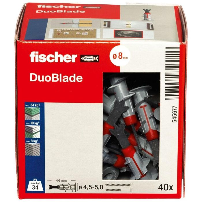 Crampons Fischer DUOBLADE 44 x 8 mm (40 Unités) 32
