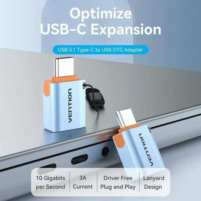 Adaptateur USB vers USB-C Vention CUBH0 3