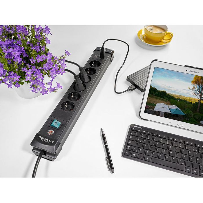 Multiprise 6 Prises avec Interrupteur Brennenstuhl Premium-Line 3600 W (3 m) 4 Multiprise 6 Prises avec Interrupteur Brennenstuhl Premium-Line 3600 W (3 m) 4
