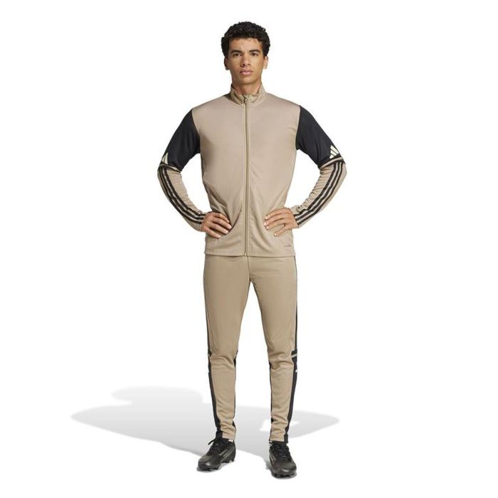 Veste de Sport pour Homme Adidas Squadra25 Beige Football 11-12 Ans 3