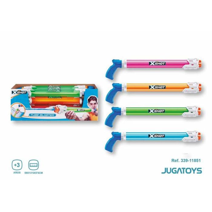 Pistolet à Eau Zuru X-Shot Warfare Soaker 59 x 13,5 x 5,5 cm Tube 1