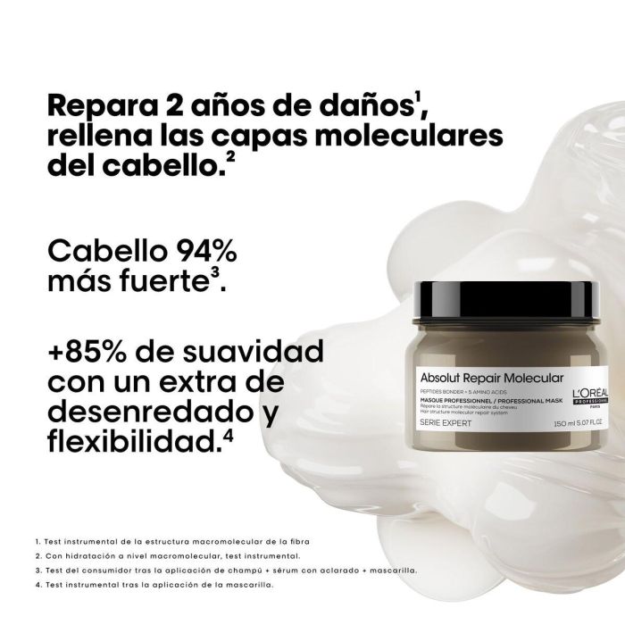 Masque pour cheveux L'Oreal Professionnel Paris ABSOLUT REPAIR MOLECULAR 5 Masque pour cheveux L'Oreal Professionnel Paris ABSOLUT REPAIR MOLECULAR 5