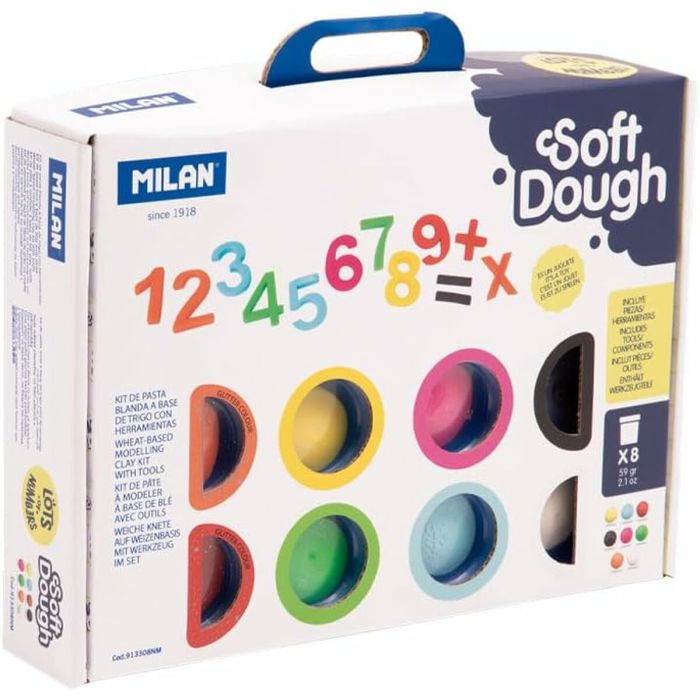 Pâte à modeler Milan Soft Dough Lots of Numvers 7
