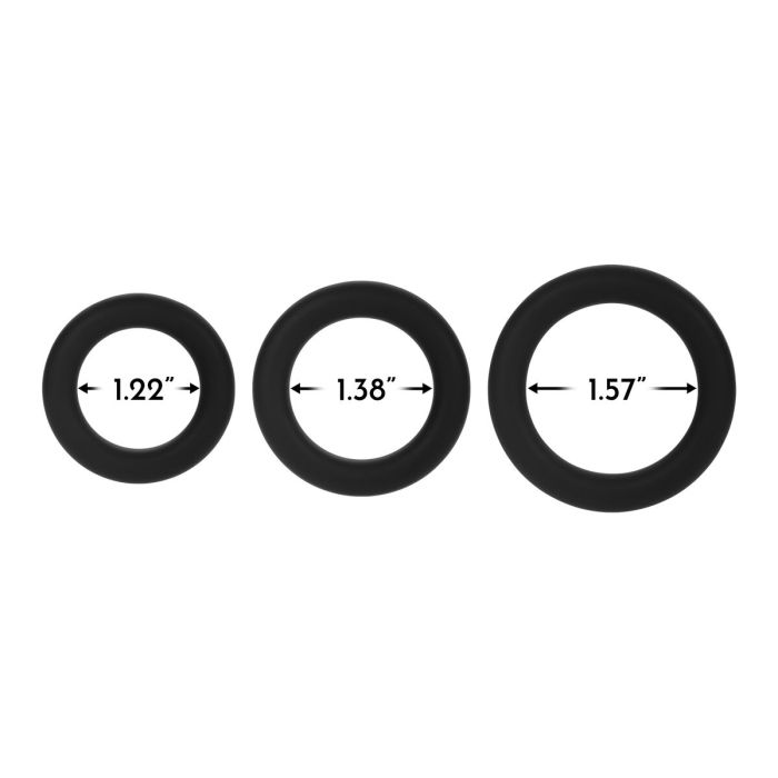 Anneau Pénis Forto Noir (Taille unique) 14 Anneau Pénis Forto Noir (Taille unique) 14