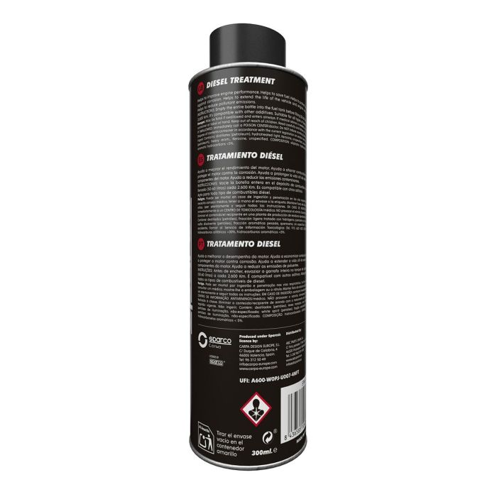 Traitement diesel Sparco 300 ml 5 Traitement diesel Sparco 300 ml 5