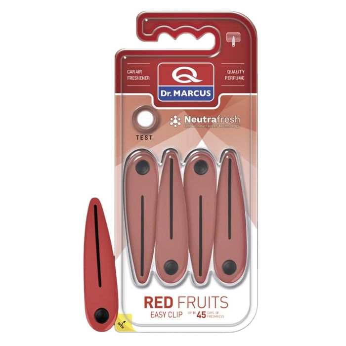 Dr. Marcus Easy Clip Fruits Rouges DRM0361 Parfum Auto 45 Jours 0 Dr. Marcus Easy Clip Fruits Rouges DRM0361 Parfum Auto 45 Jours 0