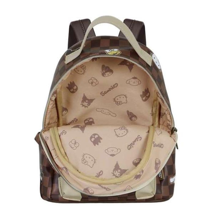 Cartable Hello Kitty Marron 2 Cartable Hello Kitty Marron 2