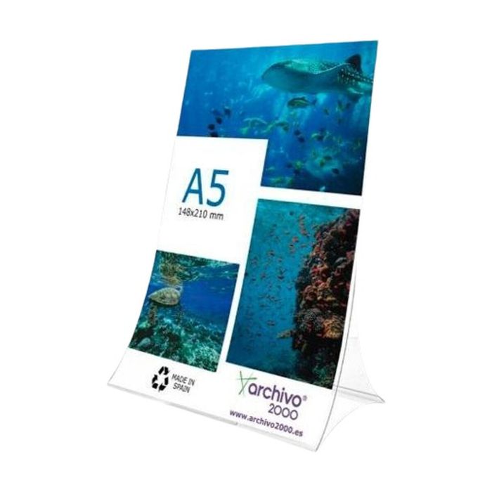 Présentoir de comptoir Archivo 2000 Transparent A5 PET 0 Présentoir de comptoir Archivo 2000 Transparent A5 PET 0