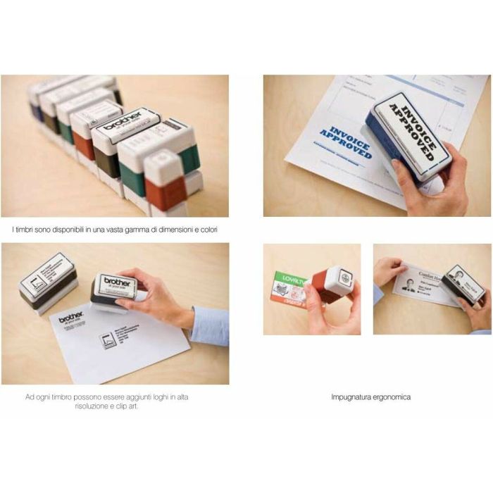 Support de tampons Brother Bleu (6 Unités) 4