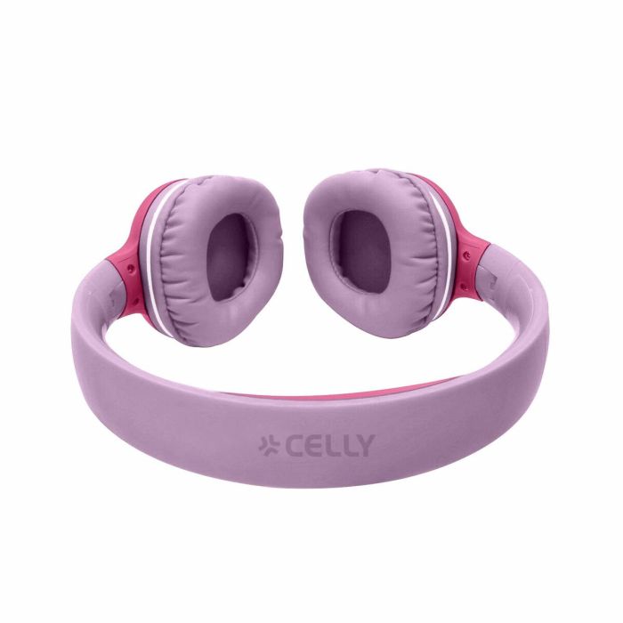 Casque Celly KIDSBEAT2PK Rose 1