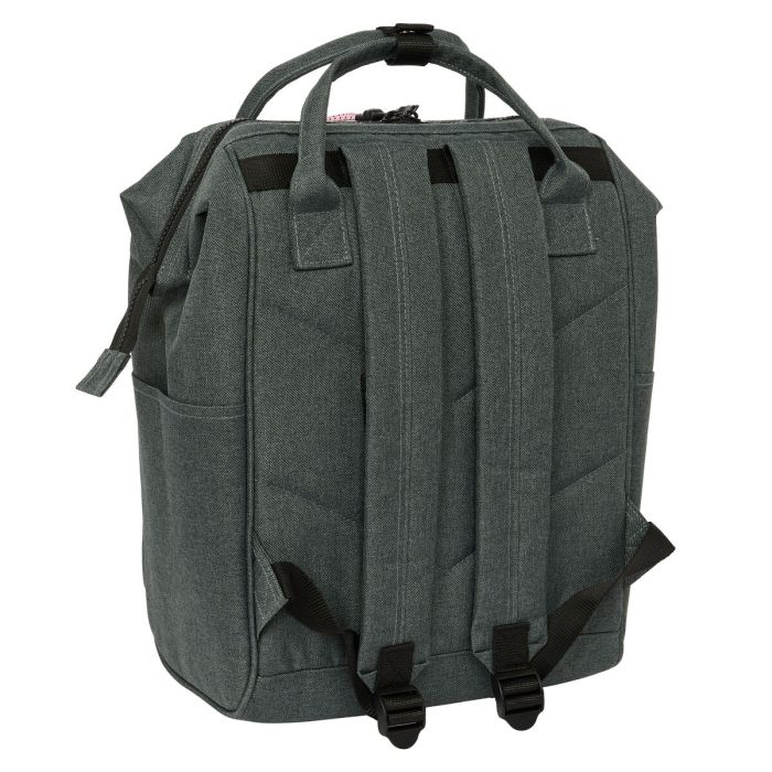 Sacoche pour Portable Kappa Silver Pink Gris 27 x 40 x 19 cm 3