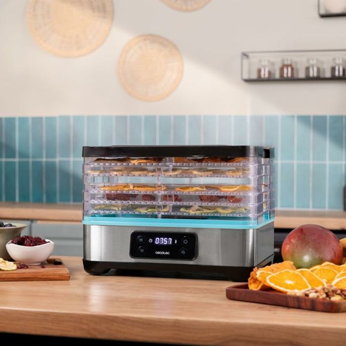 Déshydrateur d'Aliments Cecotec VitaDry Pro 300 W 8 Déshydrateur d'Aliments Cecotec VitaDry Pro 300 W 8