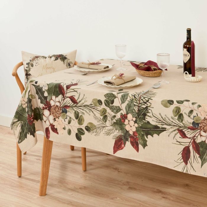Nappe antitache Belum Christmas Mistletoe Multicouleur 0 Nappe antitache Belum Christmas Mistletoe Multicouleur 0