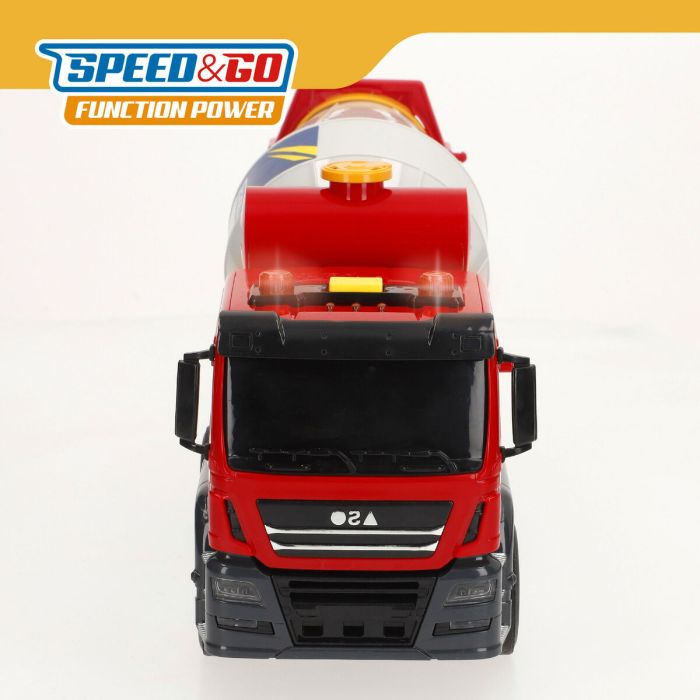 Camion avec Bétonnière Speed & Go 26 x 14 x 9 cm (6 Unités) 1