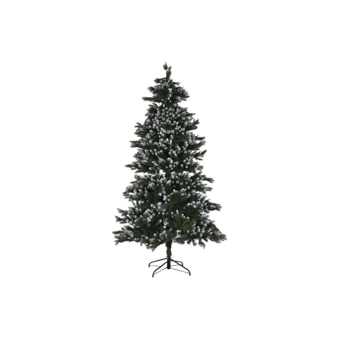 Sapin de Noël Home ESPRIT Vert Métal Polyéthylène Enneigé 140 x 140 x 240 cm 4