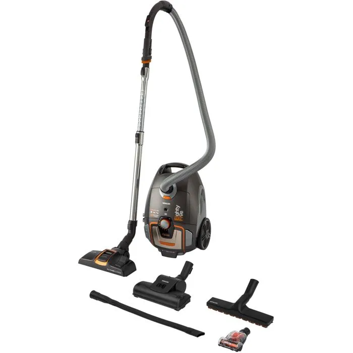 Sencor SVC 8505TI-EUE3 Aspirateur traîneau avec sac et filtre HEPA H13, 700 W ECO, 70 dB, capacité 3 L, tube télescopique Sencor SVC 8505TI-EUE3 Aspirateur traîneau avec sac et filtre HEPA H13, 700 W ECO, 70 dB, capacité 3 L, tube télescopique