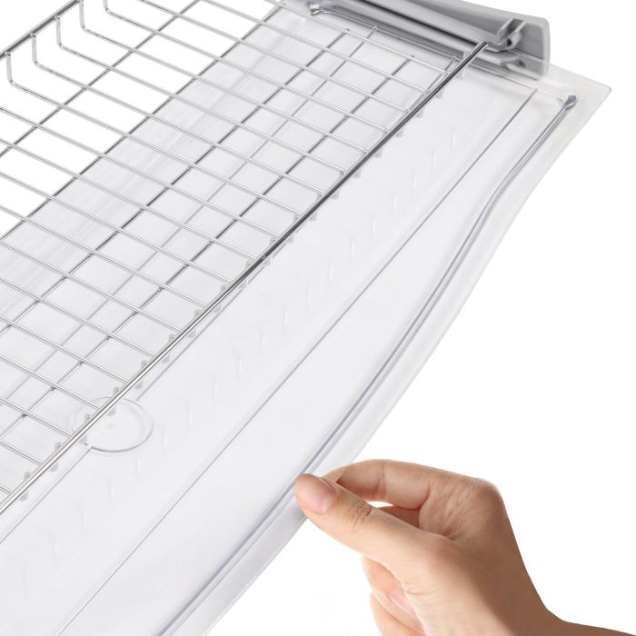 Emuca Égouttoir Suprastar pour module, 900, Acier, Chromé 6