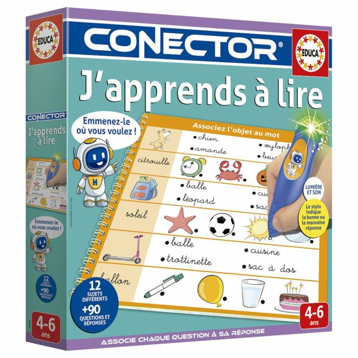 Jouet Educatif Educa Conector I Learn to Read 2