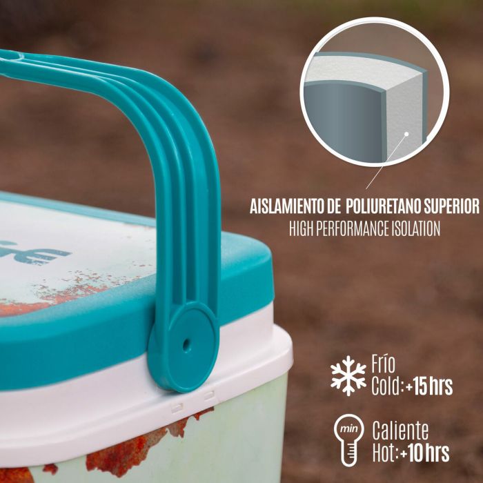 Glacière Rigide Portable Aktive 5 L 28 x 19 x 21 cm Bleu (6 Unités) 4 Glacière Rigide Portable Aktive 5 L 28 x 19 x 21 cm Bleu (6 Unités) 4