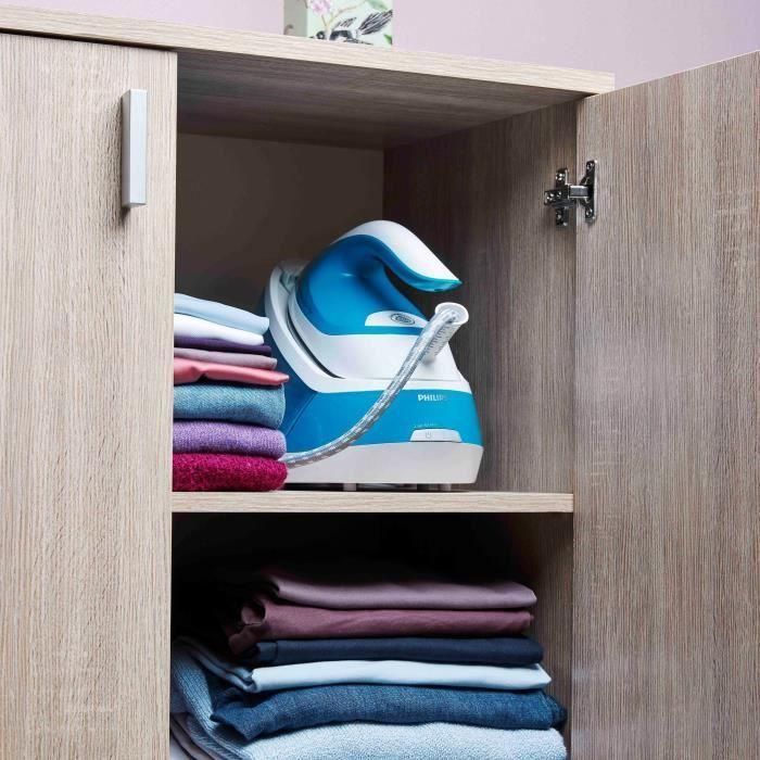 Centrale Vapeur - PHILIPS - GC7920/20 - PerfectCare Performer - 6.5 bars - 1.5L - Bleu/Blanc 4 Centrale Vapeur - PHILIPS - GC7920/20 - PerfectCare Performer - 6.5 bars - 1.5L - Bleu/Blanc 4