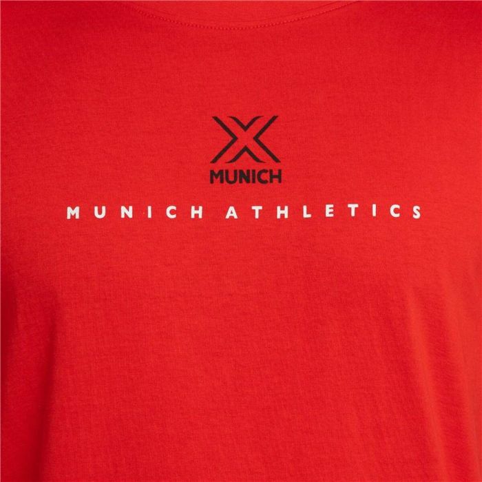 Maillot de Corps de Sport à Manches Coupe Munich Rouge 2