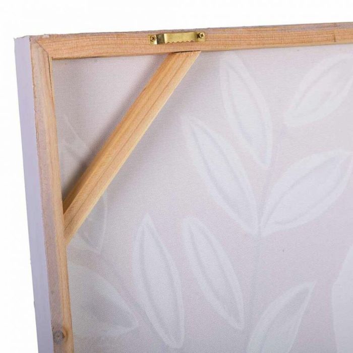 Cadre Alexandra House Living Toile Bois d'épicéa 100 x 3 x 100 cm 1