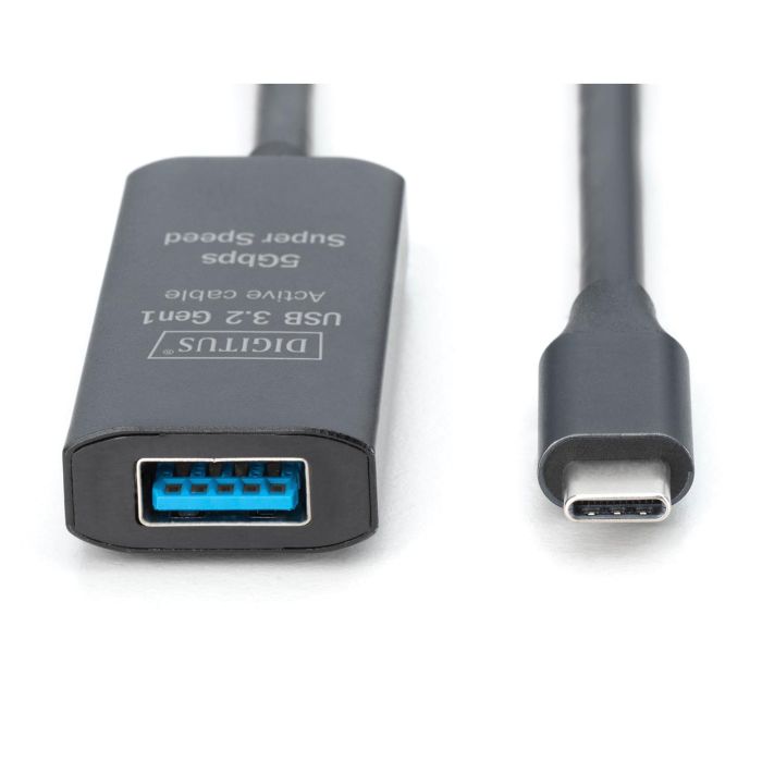 DIGITUS Verlängerungskabel USB-C->USB-A St./Bu. 5G 5,00m 1 DIGITUS Verlängerungskabel USB-C->USB-A St./Bu. 5G 5,00m 1
