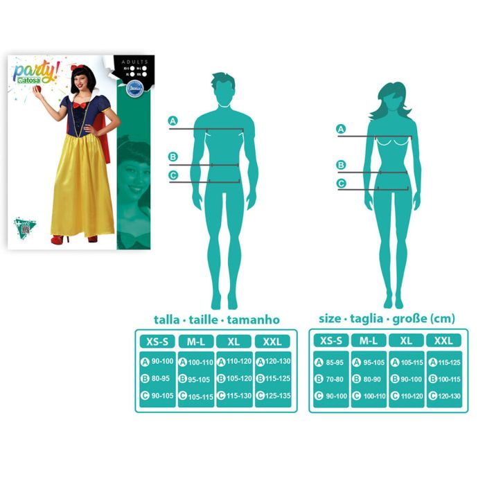 Déguisement pour Adultes Blanche-Neige 4