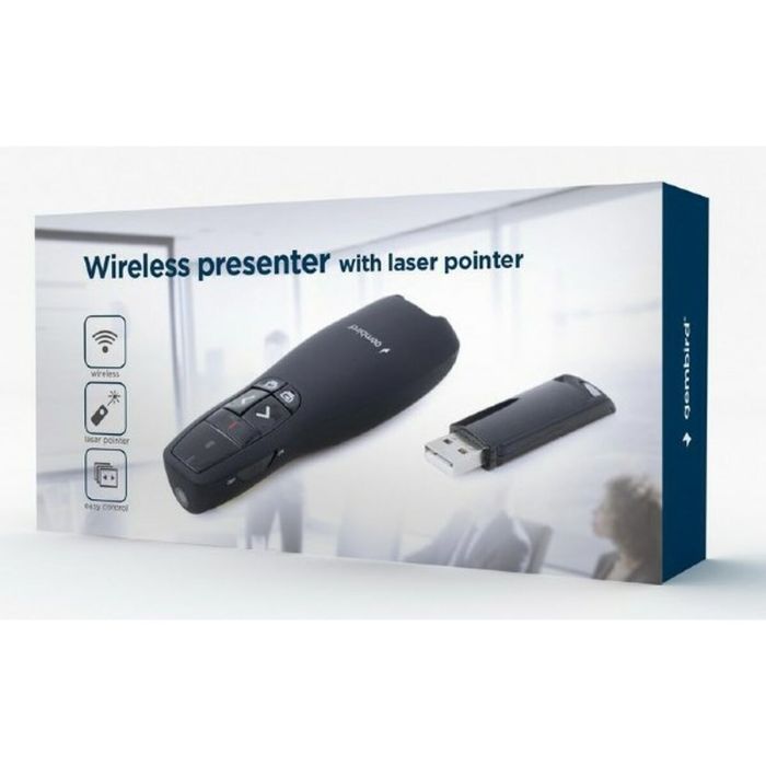 Télécommande Universelle GEMBIRD WP-L-12 Noir 1