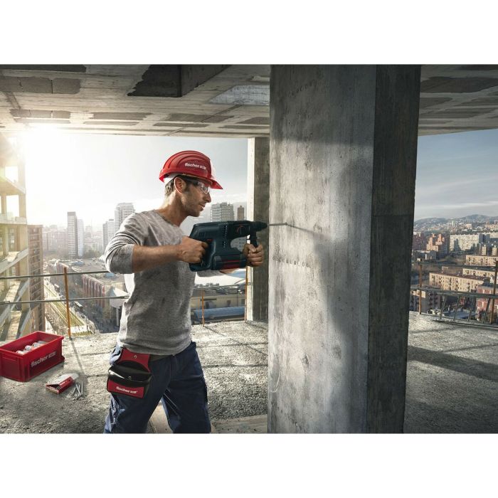 Ensemble de forets Fischer Quattric II SDS Plus Acier Béton 4