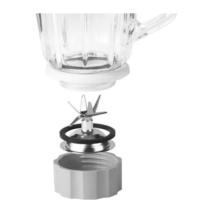 Sencor SBL 4370 - Blender 500 W avec bol en verre de 1,5 L, 2 vitesses, fonction Pulse, lames inox, couleur Orange