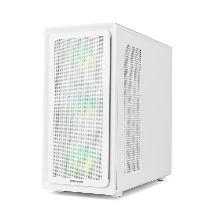 Boîtier ATX semi-tour Nox-Xtreme NXHUMMERAEROWH Blanc 5 Boîtier ATX semi-tour Nox-Xtreme NXHUMMERAEROWH Blanc 5