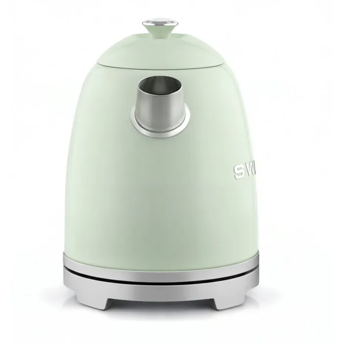 Sweiss Bouilloire Électrique Vintage KTS7 - 1000 W - Capacité 1 L - Socle 360° - Vert - Inox - Décoration Cuisine Sweiss Bouilloire Électrique Vintage KTS7 - 1000 W - Capacité 1 L - Socle 360° - Vert - Inox - Décoration Cuisine