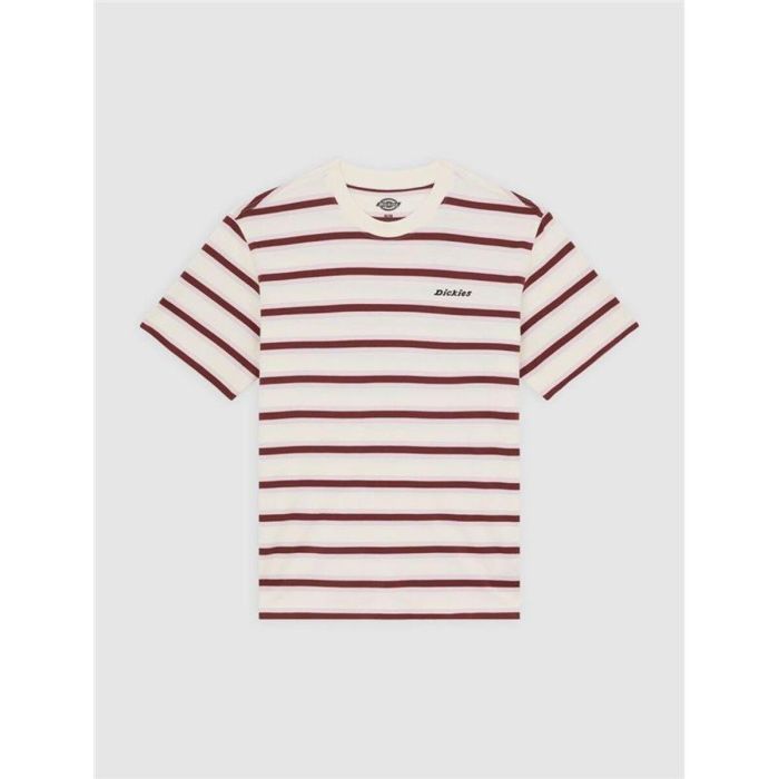 T-shirt à manches courtes homme Dickies York Stripe Ss Blanc 14-16 Ans 5