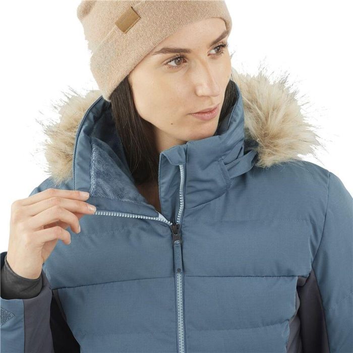 Anorak de ski Salomon LC1562200 Bleu clair 3 Anorak de ski Salomon LC1562200 Bleu clair 3