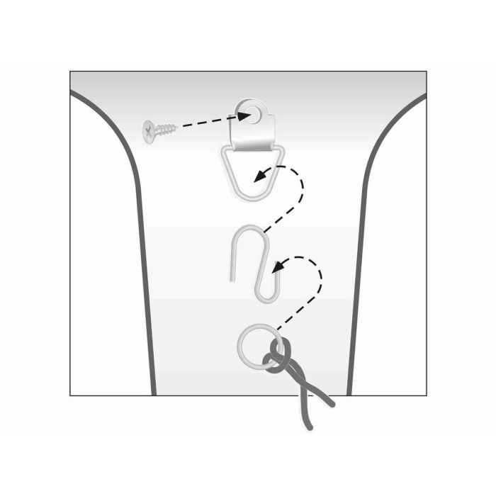 Filet de sécurité Trixie Noir 120 × 100 CM 3 Filet de sécurité Trixie Noir 120 × 100 CM 3