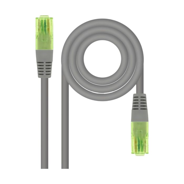 Câble RJ45 Catégorie 6 UTP Rigide NANOCABLE AWG26 Gris 0 Câble RJ45 Catégorie 6 UTP Rigide NANOCABLE AWG26 Gris 0