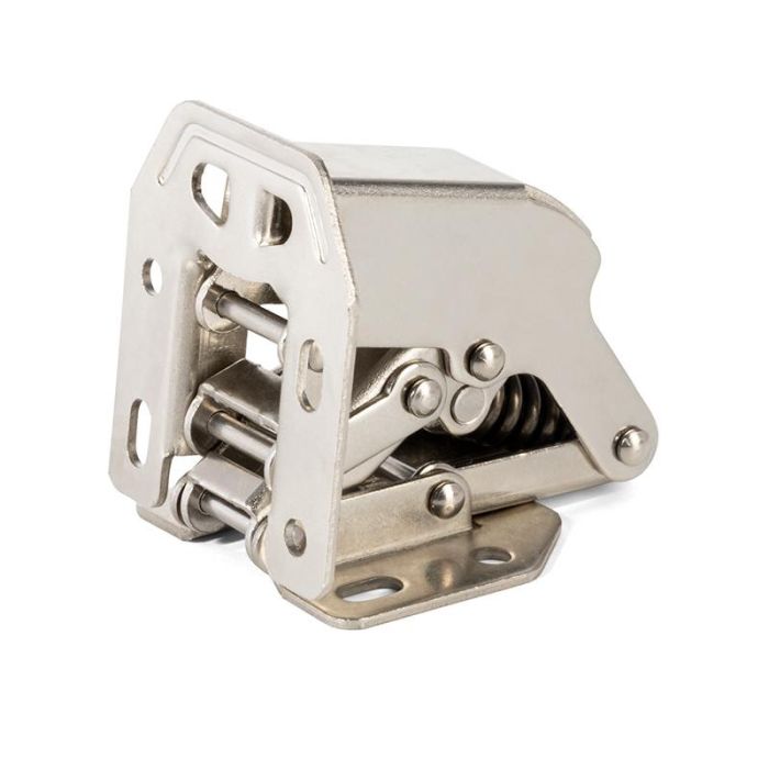 Bisagra Automático Cripli Soft 90º Niquel  Con Piston. Cierre Suave. Herrajes Alk 2
