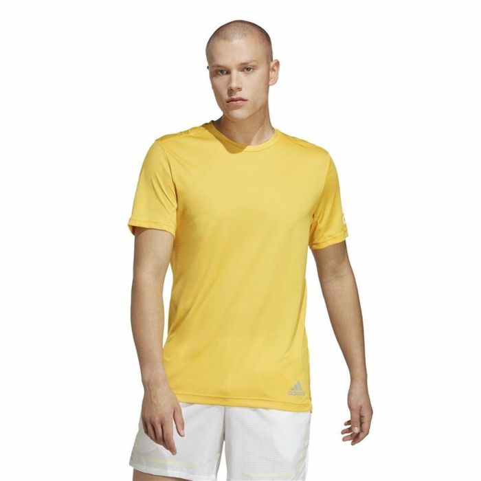 T-shirt à manches courtes homme Adidas Run It Jaune 6 T-shirt à manches courtes homme Adidas Run It Jaune 6
