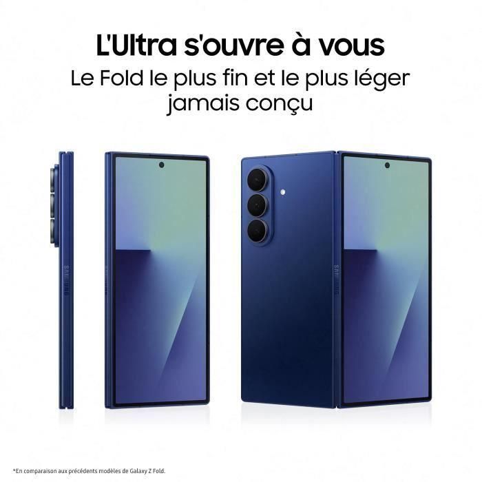 Samsung Galaxy Z Fold7 5G Smartphone 256 Go Bleu nuit 4 Samsung Galaxy Z Fold7 5G Smartphone 256 Go Bleu nuit 4