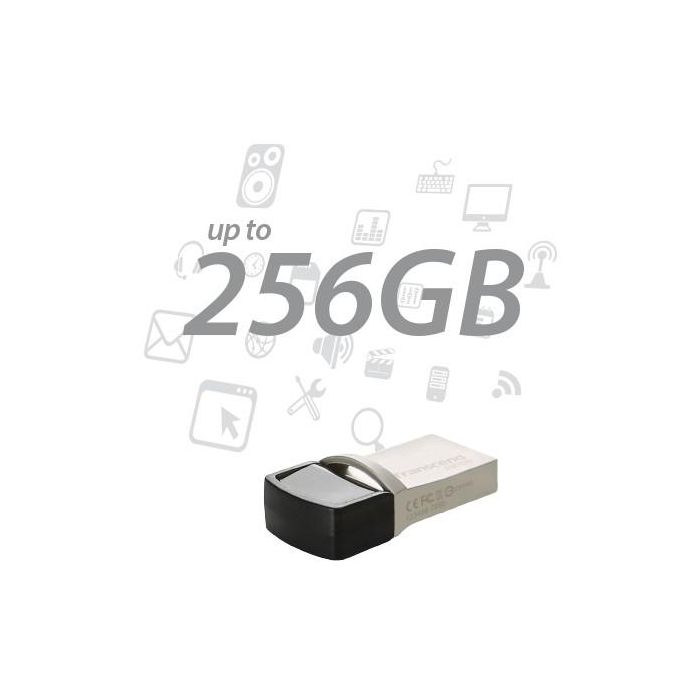 STICK 256GB TRANSCEND JetFlash USB3.1.Pen Drive.OTG Type-A&C.Silver 4 STICK 256GB TRANSCEND JetFlash USB3.1.Pen Drive.OTG Type-A&C.Silver 4