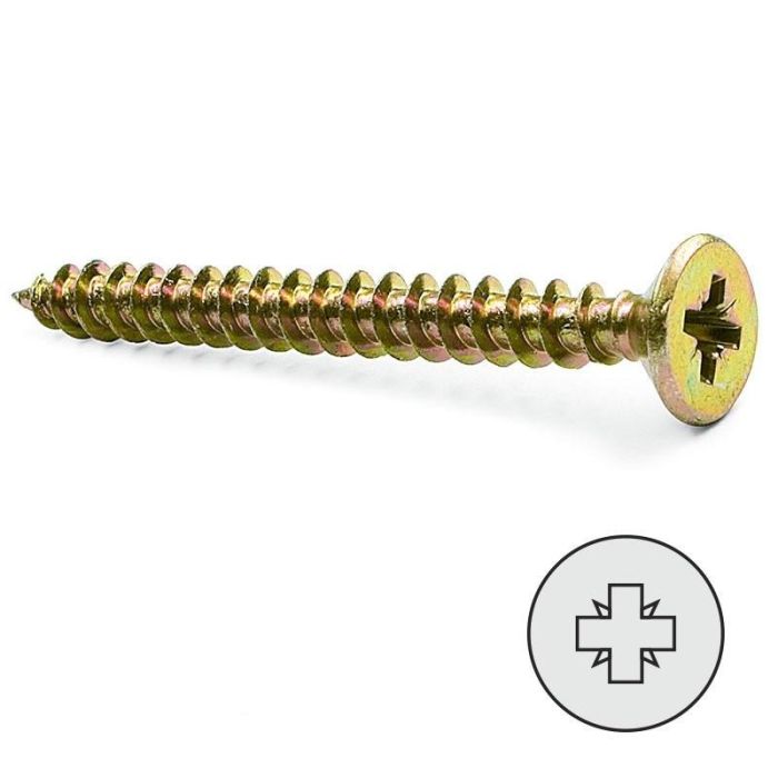 Tornillo Rosca Madera Cabeza Redonda Poz Largo 15Mm Diámetro 4.5Mm Ucafix (Set de 1000) 1