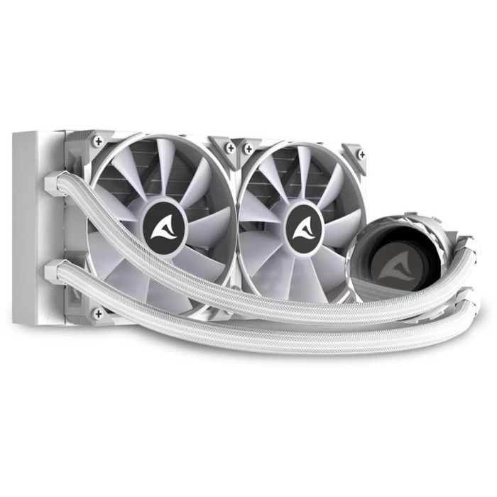 K Sharkoon S80 RGB White AIO 240mm White 9