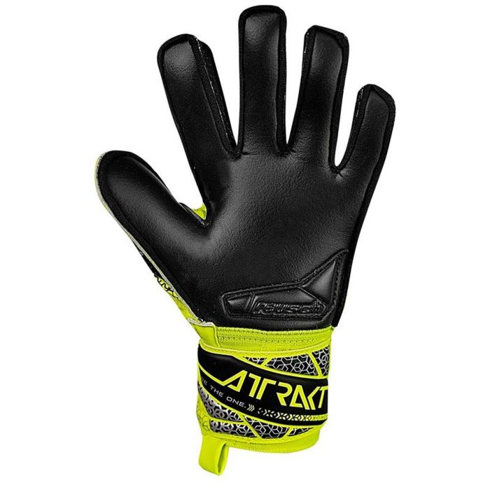 Gants de Gardien de But Reusch Attrakt Silver Jaune 9-10 Ans 3