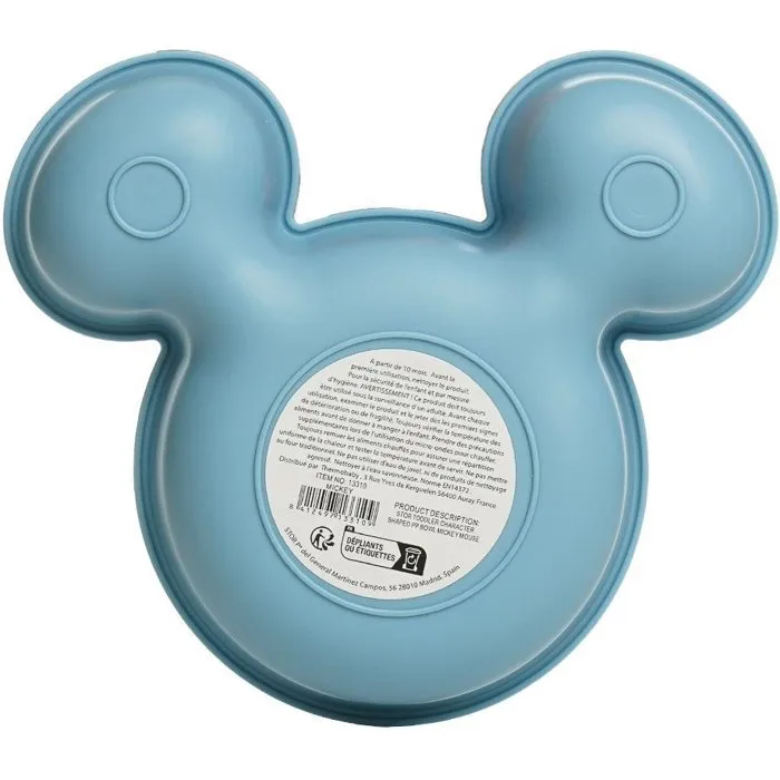 Thermobaby Bol Silhouette Tête de Mickey pour Enfant, Pratique et Passant au Micro-Ondes