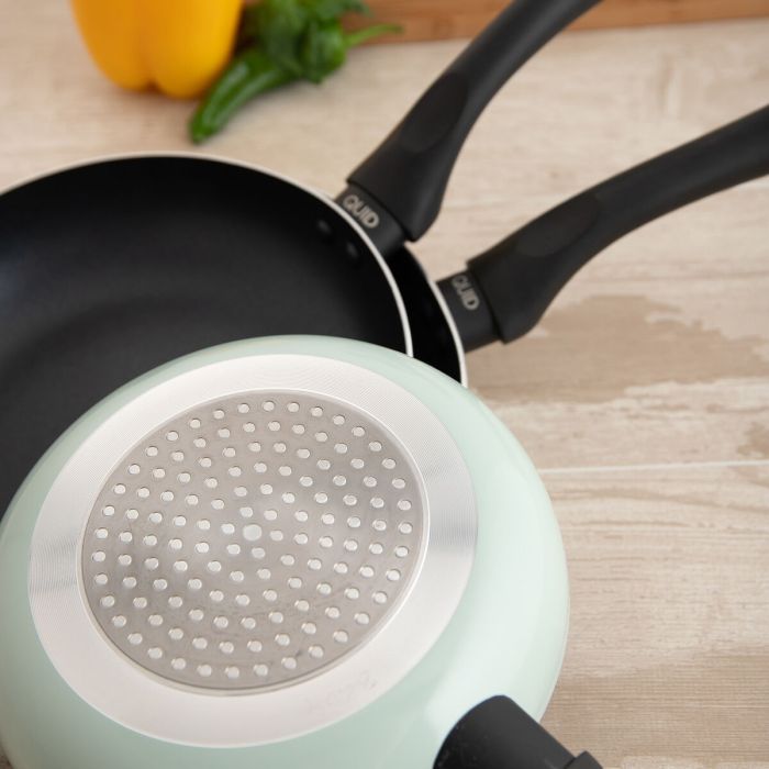 Ensemble de poêle Quid Tropic Vert Métal 3 Pièces 2 Ensemble de poêle Quid Tropic Vert Métal 3 Pièces 2