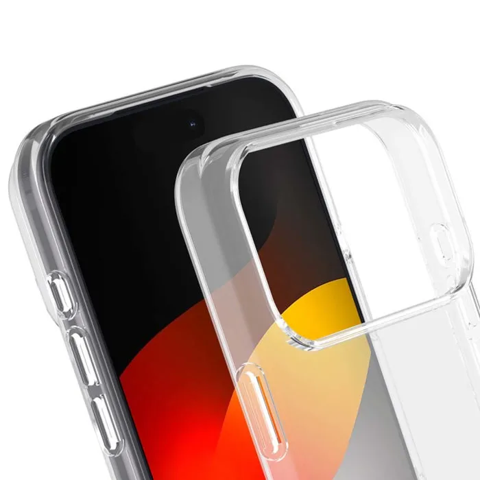 BBC Coque Silisoft transparente pour iPhone 17 Pro Max - Protection élégante et fiable - Compatible MagSafe BBC Coque Silisoft transparente pour iPhone 17 Pro Max - Protection élégante et fiable - Compatible MagSafe