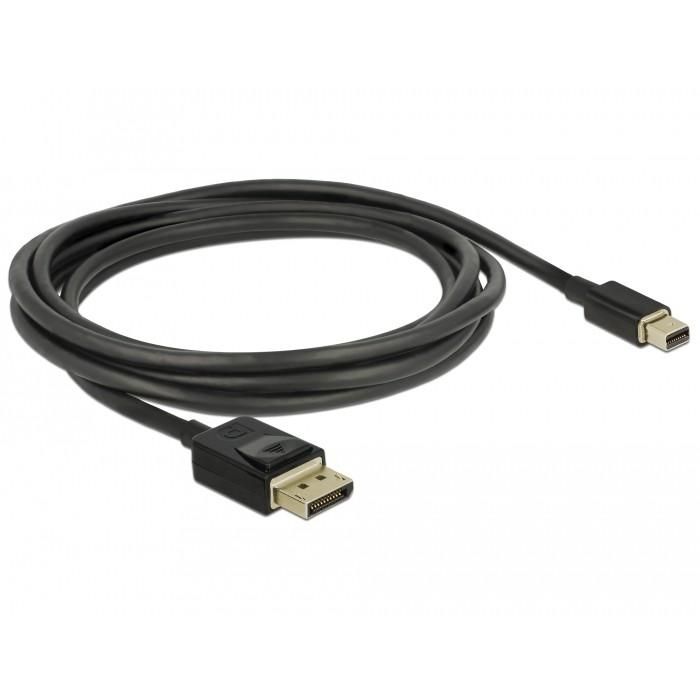 DELOCK Mini DisplayPort zu DisplayPort Kabel 8K 60Hz 2m DP 8K zertifiziert 1 DELOCK Mini DisplayPort zu DisplayPort Kabel 8K 60Hz 2m DP 8K zertifiziert 1