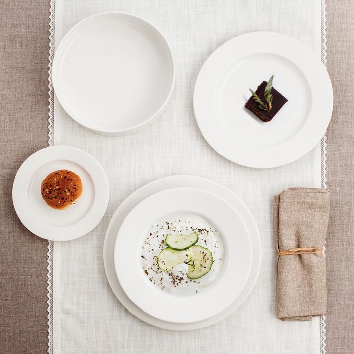 Plato Oval Porcelana Prime Ariane 38x25 cm 2 Plato Oval Porcelana Prime Ariane 38x25 cm 2